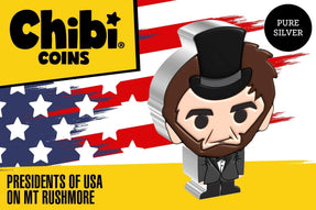 Abraham Lincoln Leads the way on New Chibi® Coin! - New Zealand Mint