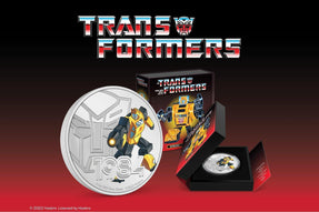 Bumblebee is Here to Save the Day! New Transformers Coin - New Zealand Mint