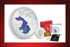 Let the celebrations begin! 2023 Year of the Rabbit Coin Out Now.