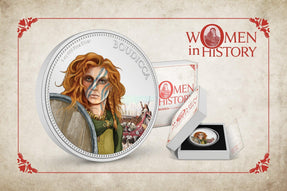 Fierce and Noble Warrior Boudicca on New Silver Coin! - New Zealand Mint
