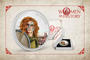 Fierce and Noble Warrior Boudicca on New Silver Coin!