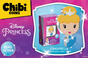 First Disney Princess Chibi® Coin Launches Today!