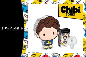 Remember the Antics of Chandler! New FRIENDS™ Chibi® Coin - New Zealand Mint