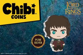 Heroic Hobbit on First Chibi® Coin for THE LORD OF THE RINGS™ - New Zealand Mint