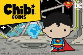 The Last Son of Krypton Gets his Own Chibi® Coin! - New Zealand Mint