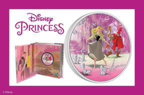 Precious Disney Coin Showcases Princess Aurora as Briar Rose - New Zealand Mint