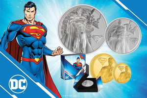 Limited Edition SUPERMAN™ Coins. KRYPTONITE for Collectors!