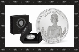 Beautiful Memorial Coin to Honour Her Majesty Queen Elizabeth ll.