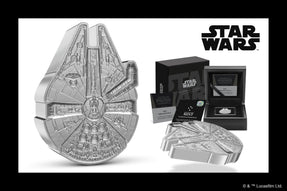 Shaped Coin for the Millennium Falcon™ Available Now! - New Zealand Mint