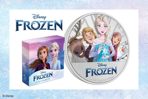 Special Disney Frozen Silver Coin!