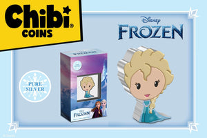 Command Snow and Ice with this Chibi® Coin for Disney’s Frozen!