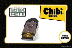 Ferocious Wookiee™ Warrior on New Star Wars™ Chibi® Coin! - New Zealand Mint