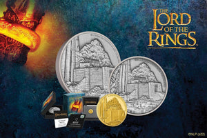 The Mighty Fortress in Helm’s Deep on Gold & Silver Coins!