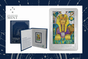 Need a New Goal? The Emperor Tarot Card Coin is Available Today! - New Zealand Mint