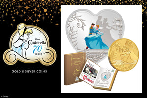New Coins for Disney’s Cinderella, Celebrating 70 years!