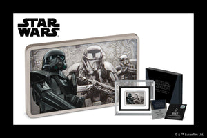 Menacing Death Trooper™ on Pure Silver Collectible Coin