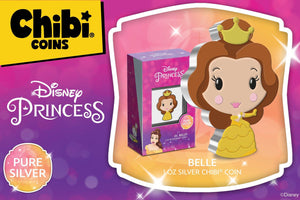 Say “Bonjour” to this new Disney Princess Chibi® Coin