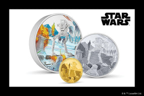 The Powerful AT-ST Walker™ Attacks on Gold & Silver Coins! - New Zealand Mint