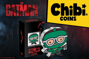Can You Solve His Riddles? New Silver Chibi® Coin from The Batman! - New Zealand Mint