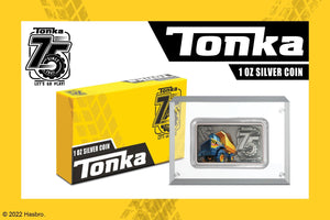 75 Years of Tonka! Celebrate with a Pure Silver Memento!
