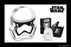 Soldier on with a Stormtrooper. New Star Wars™ Coin Out Now! - New Zealand Mint