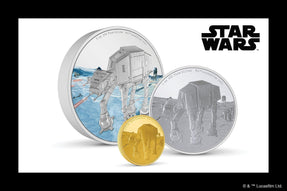 Relive the Might of the AT-AT Walker™ on Star Wars™ Gold or Silver Coins - New Zealand Mint