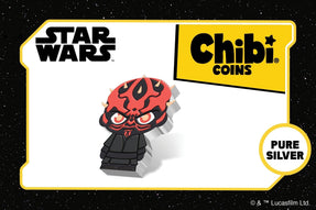 Take Revenge Against the Jedi™. New Star Wars™ Chibi® Coin! - New Zealand Mint