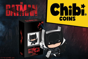 I am the Shadows… New Silver Chibi® Coin for The Batman! - New Zealand Mint