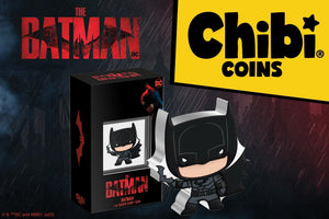 I am the Shadows… New Silver Chibi® Coin for The Batman!