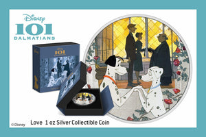 Gain a Soft Spot for our First Disney’s 101 Dalmatians Coin!