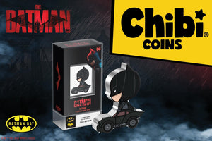 Protect Gotham City with New Silver BATMAN™ MEGA Chibi® Coin!
