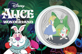 Hurry to see Disney’s Alice and the White Rabbit in Wonderland! - New Zealand Mint