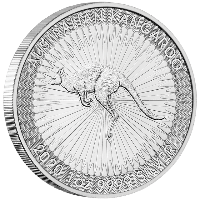 1oz Silver Bullion Coin Kangaroo Perth Mint - 2020