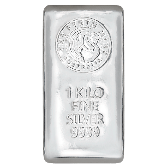 1kg Silver Bar Perth Mint