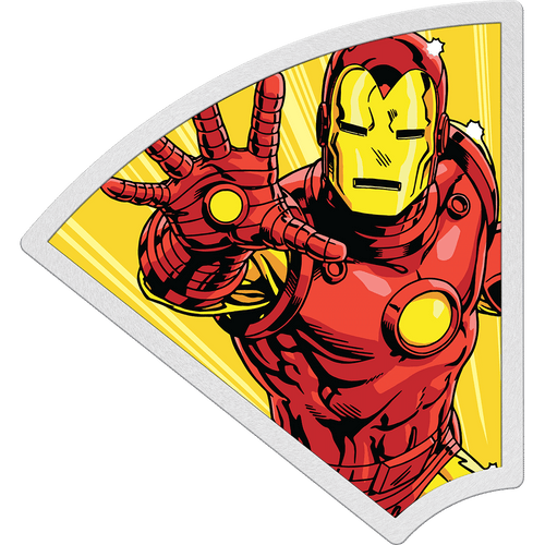 Marvel – Avengers 60th Anniversary – Iron Man 1oz Silver Coin