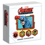 Marvel – Avengers 60th Anniversary – Captain America 1oz Silver Coin PLUS Collector’s Box - Individual Box.