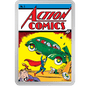 COMIX™ – Action Comics #1 2oz Silver Coin - Flat View.