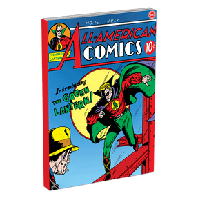 Comic connoisseurs, here’s the perfect collectible for you! Featuring a coloured image with some pops of frosted engraving for contrast. All 4 sides are also coloured to mimic the spine and pages – it really does look like a mini comic book! - New Zealand Mint