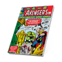 COMIX™ – Marvel Avengers #1 1oz Silver Coin with Edge Designed to Mimic a Comic Book.