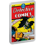The Dark Knight had his debut in Detective Comics #27, and now you could have it on a 2oz pure silver COMIX™ coin! The design displays a coloured image of the famous comic cover with striking frosted details. Only 1,000 available worldwide! - New Zealand Mint