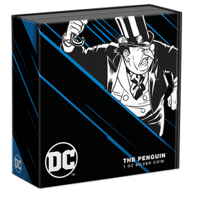 DC Villains – THE PENGUIN™ 1oz Silver Coin