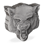 Minted from 2oz of pure silver, it captures the beauty of the Wolf. Beautifully antiqued coin resembles the head of a Wolf sporting a threatening snarl. Its facial features and fur have been intricately engraved, giving an impressive lifelike effect. - New Zealand Mint