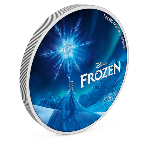 Disney 2023 Frozen 10th Anniversary 1oz Silver Coin