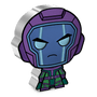 Unleash timeless power with the Kang the Conqueror Chibi® Coin! Meticulously detailed portrayal of Kang the Conqueror, capturing the essence of the iconic Marvel character in his green and purple suit. Limited edition of 2,000 worldwide! - New Zealand Mint