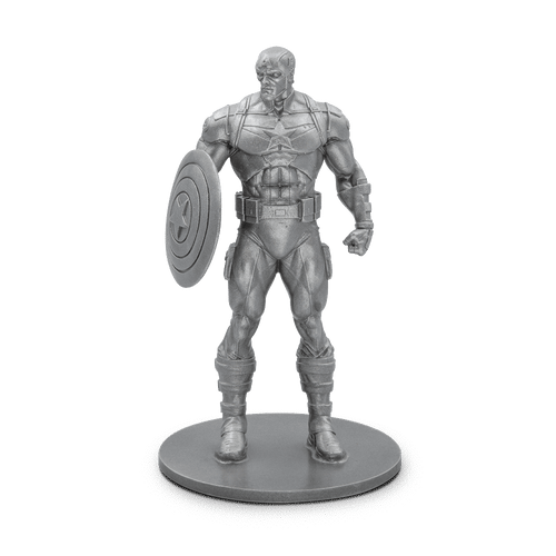 Marvel – Captain America 150g Silver Miniature.