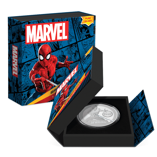 Marvel Spider-Man 1oz Silver Coin