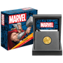 Marvel Thor™ 1/4oz Gold Coin with Custom-Designed Wooden Box with Certificate of Authenticity Holder and Viewing Insert. 