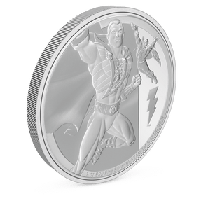 SHAZAM™ Classic 1oz Silver Coin with Milled Edge Finish.