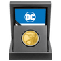 WONDER WOMAN™ Classic 1oz Gold Coin with Custom Designed Wooden Box with Display Ledge.