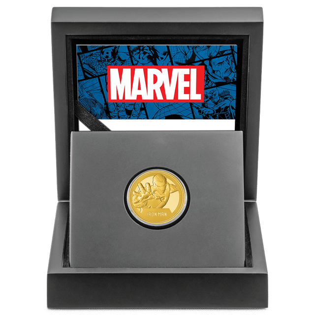 Marvel Iron Man 1/4oz Gold Coin